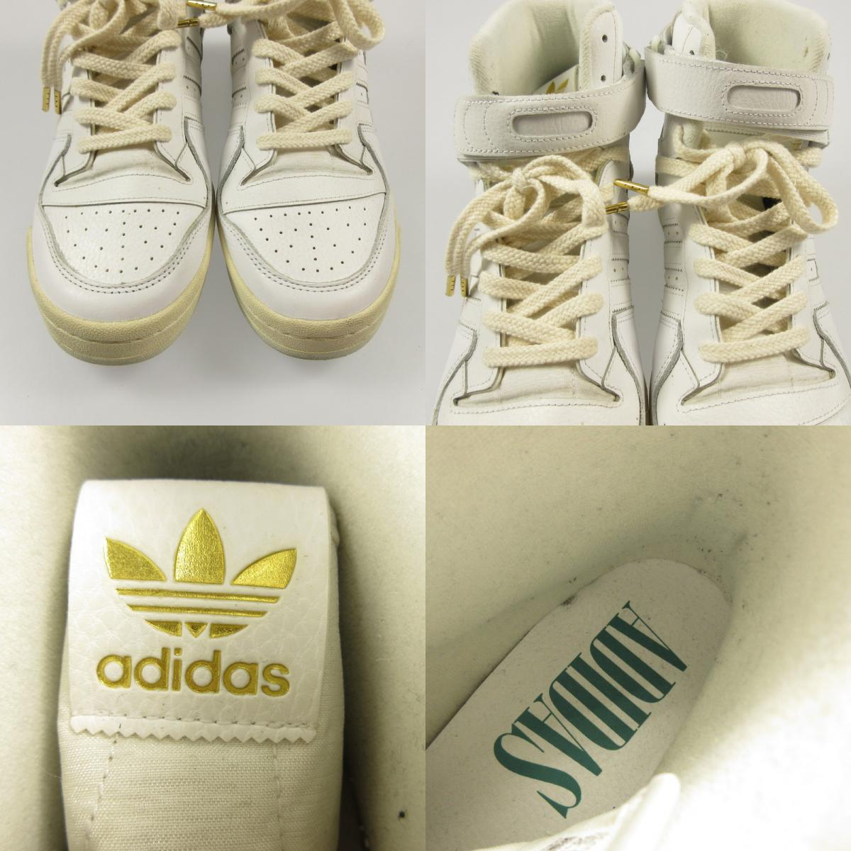 【中古】adidas | アディダス FORUM 84 HI スニーカー Q46367 ホワイト 30cm