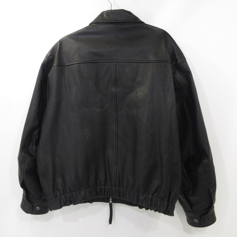 【中古】 COMFORTABLE SWING TOP JACKET レザー SH-01-WS-GOAT-3 ブラック サイズ:2