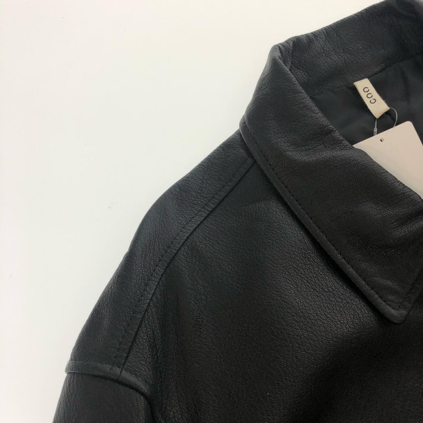 【中古】 COMFORTABLE SWING TOP JACKET レザー SH-01-WS-GOAT-3 ブラック サイズ:2