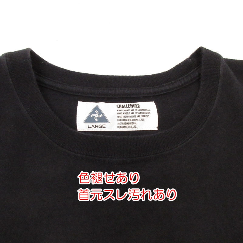 【中古】CHALLENGER | チャレンジャー NB ROOSTER TEE 半袖Tシャツ ブラック サイズ:L