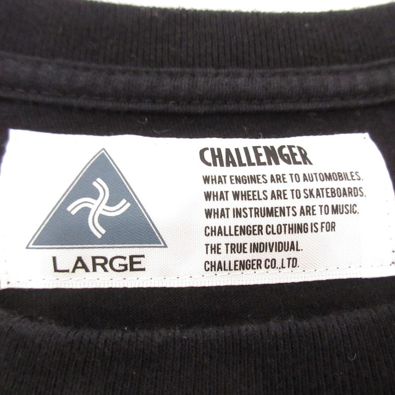 【中古】CHALLENGER | チャレンジャー NB ROOSTER TEE 半袖Tシャツ ブラック サイズ:L