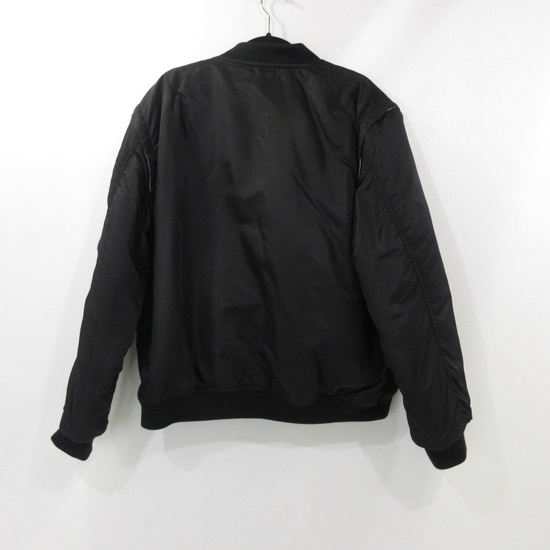 【中古】 semoh” 4way Bomber Jacket” ミリタリージャケット 24-6-05 FOSTEX ブラック サイズ:3