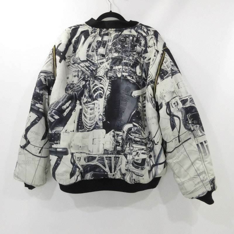 【中古】 semoh” 4way Bomber Jacket” ミリタリージャケット 24-6-05 FOSTEX ブラック サイズ:3