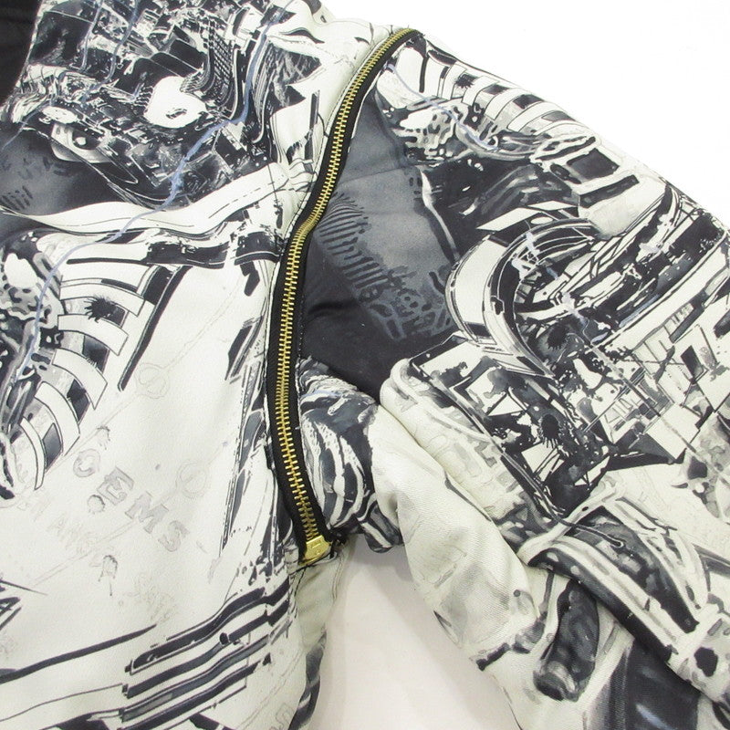 【中古】 semoh” 4way Bomber Jacket” ミリタリージャケット 24-6-05 FOSTEX ブラック サイズ:3