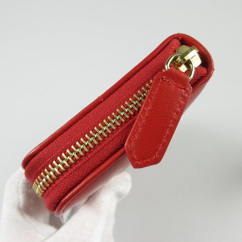 【中古】DSQUARED2 | ディースクエアード D2 STATEMENT SOFT WALLET 長財布 S83WA0024 レッド