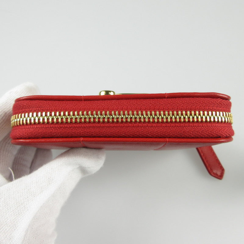 【中古】DSQUARED2 | ディースクエアード D2 STATEMENT SOFT WALLET 長財布 S83WA0024 レッド