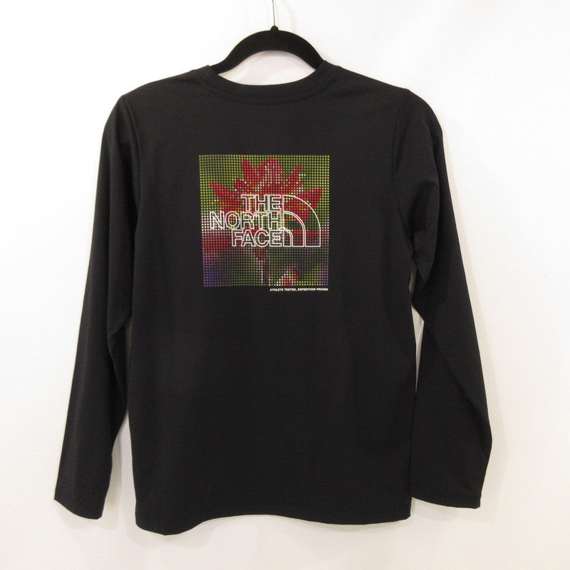 【中古】THE NORTH FACE | ザ・ノースフェイス L/S ES Flower Box Logo Tee 長袖Tシャツ NTW32582 ブラック サイズ:S