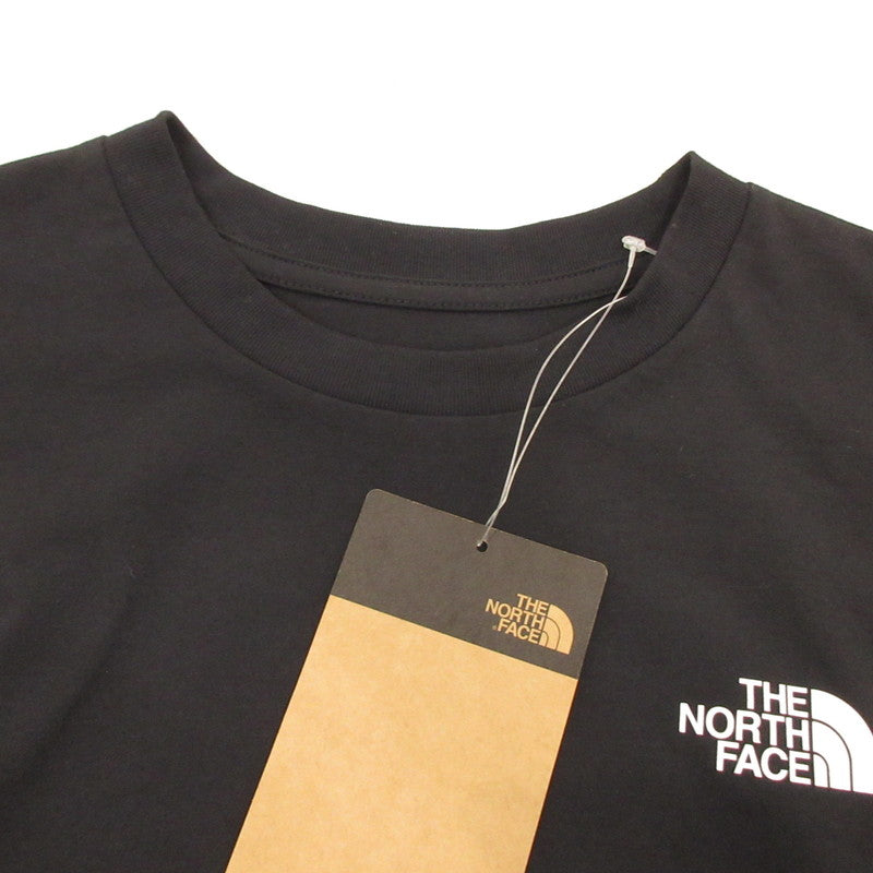 【中古】THE NORTH FACE | ザ・ノースフェイス L/S ES Flower Box Logo Tee 長袖Tシャツ NTW32582 ブラック サイズ:S