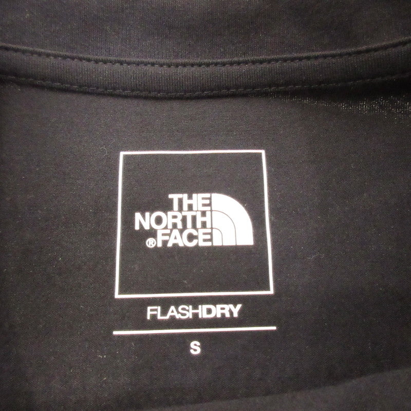 【中古】THE NORTH FACE | ザ・ノースフェイス L/S ES Flower Box Logo Tee 長袖Tシャツ NTW32582 ブラック サイズ:S