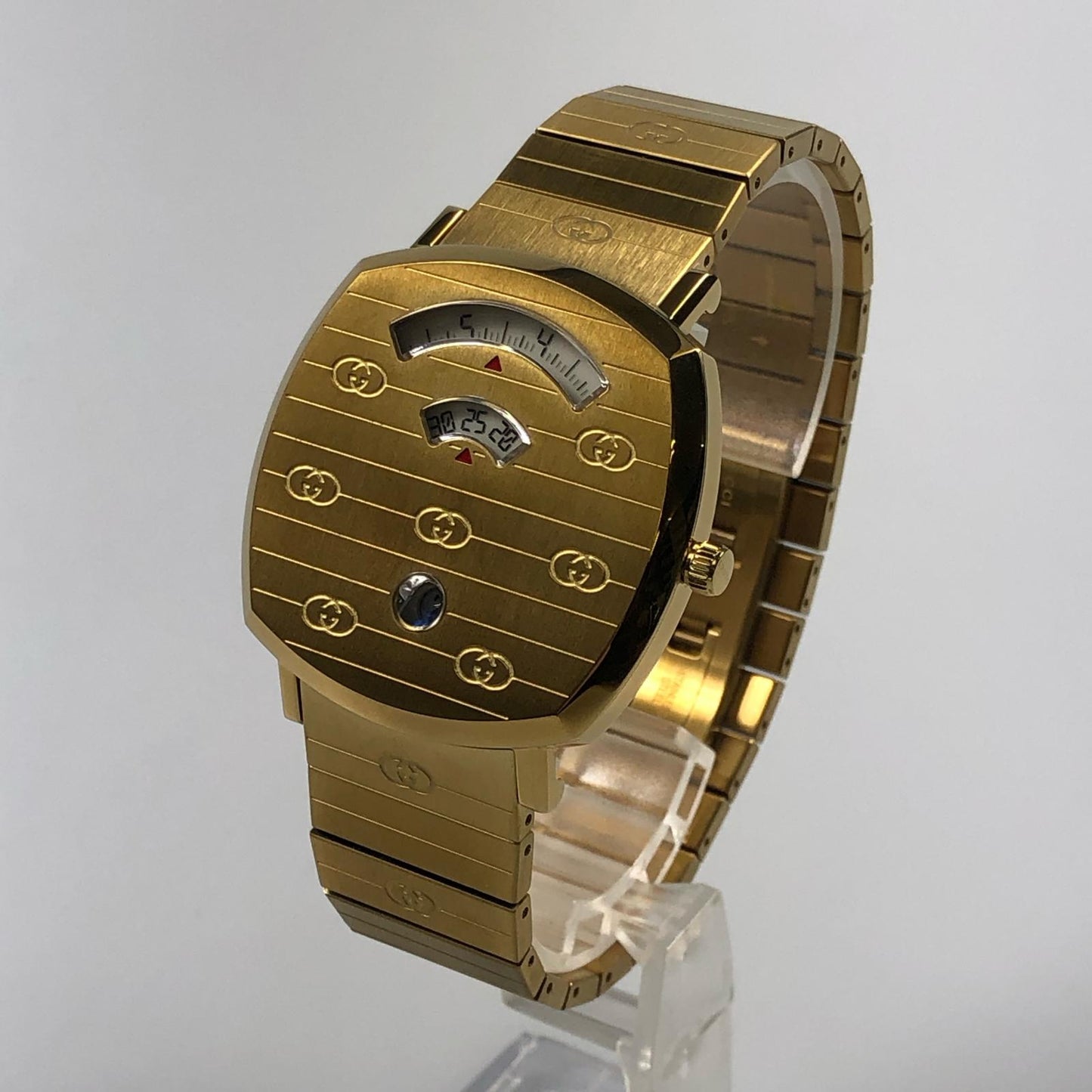 【中古】GUCCI | グッチ GRIP 腕時計 YA157403 ゴールド