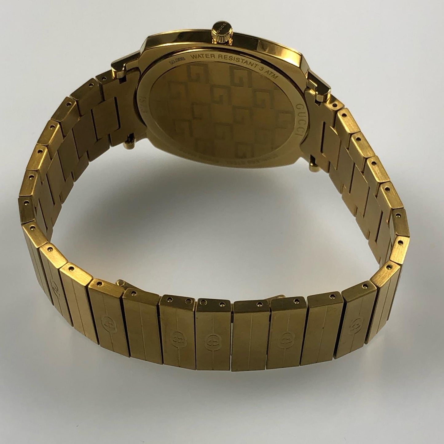 【中古】GUCCI | グッチ GRIP 腕時計 YA157403 ゴールド