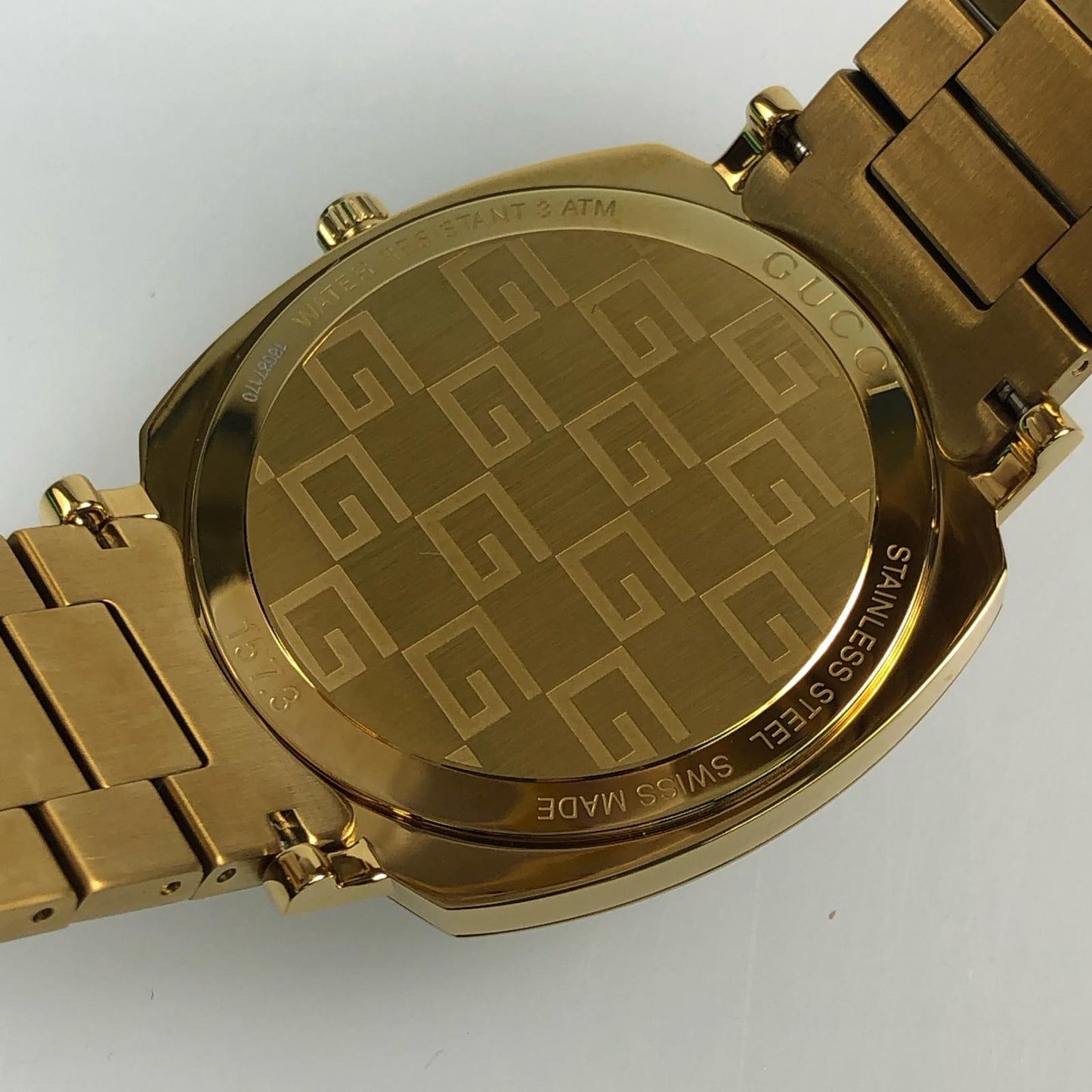 【中古】GUCCI | グッチ GRIP 腕時計 YA157403 ゴールド
