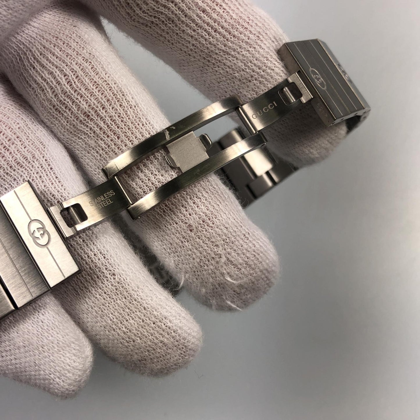 【中古】GUCCI | グッチ GRIP 腕時計 YA157401 シルバー