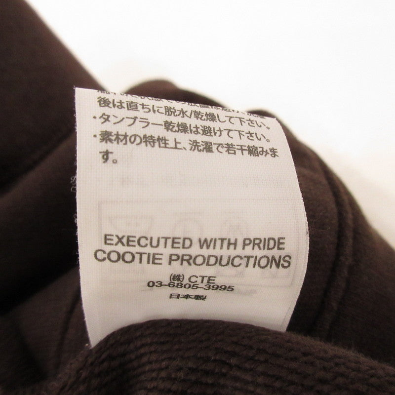 【中古】COOTIE | クーティー Inlay Sweat 1 Tuck Easy Pants パンツ CTE-22A107 ブラウン サイズ:XL