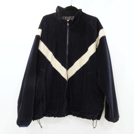 【中古】SUNNY SPORTS | サニースポーツ ARMY TRAINING JACKET COTTON VELOUR ブルゾン ネイビー サイズ:L