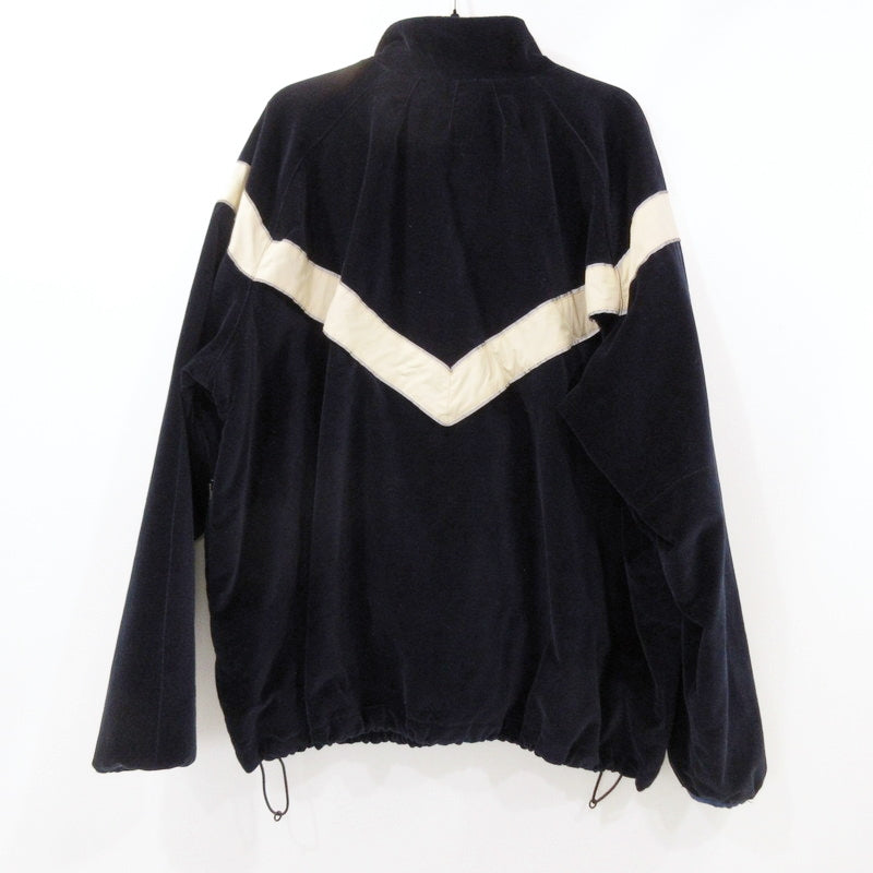 【中古】SUNNY SPORTS | サニースポーツ ARMY TRAINING JACKET COTTON VELOUR ブルゾン ネイビー サイズ:L