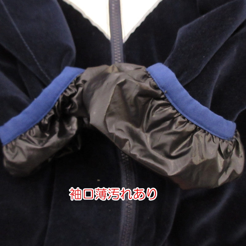 【中古】SUNNY SPORTS | サニースポーツ ARMY TRAINING JACKET COTTON VELOUR ブルゾン ネイビー サイズ:L