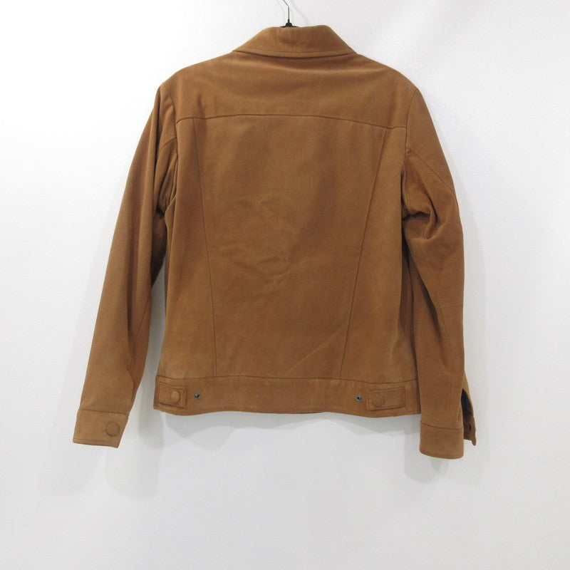 【中古】BRU NA BOINNE | ブルーナボイン アッシパトルジャンパー レザー 5L-0004 ブラウン