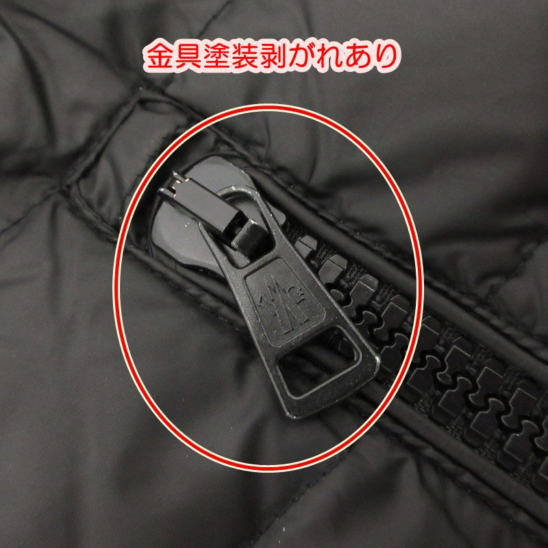 【中古】OFF-WHITE | オフホワイト GAUSSE ダウンジャケット 4130985 ブラック サイズ:2