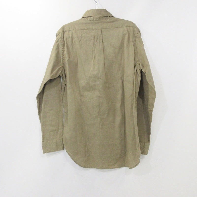 【中古】WORKERS | ワーカーズ Modified Wide Spread (Pique) 長袖シャツ ベージュ