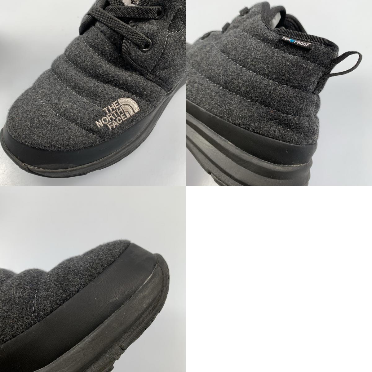 【中古】THE NORTH FACE | ザ・ノースフェイス NSE TRACTION LITE V WP CHUKKA ブーツ NF51986 グレー 24cm