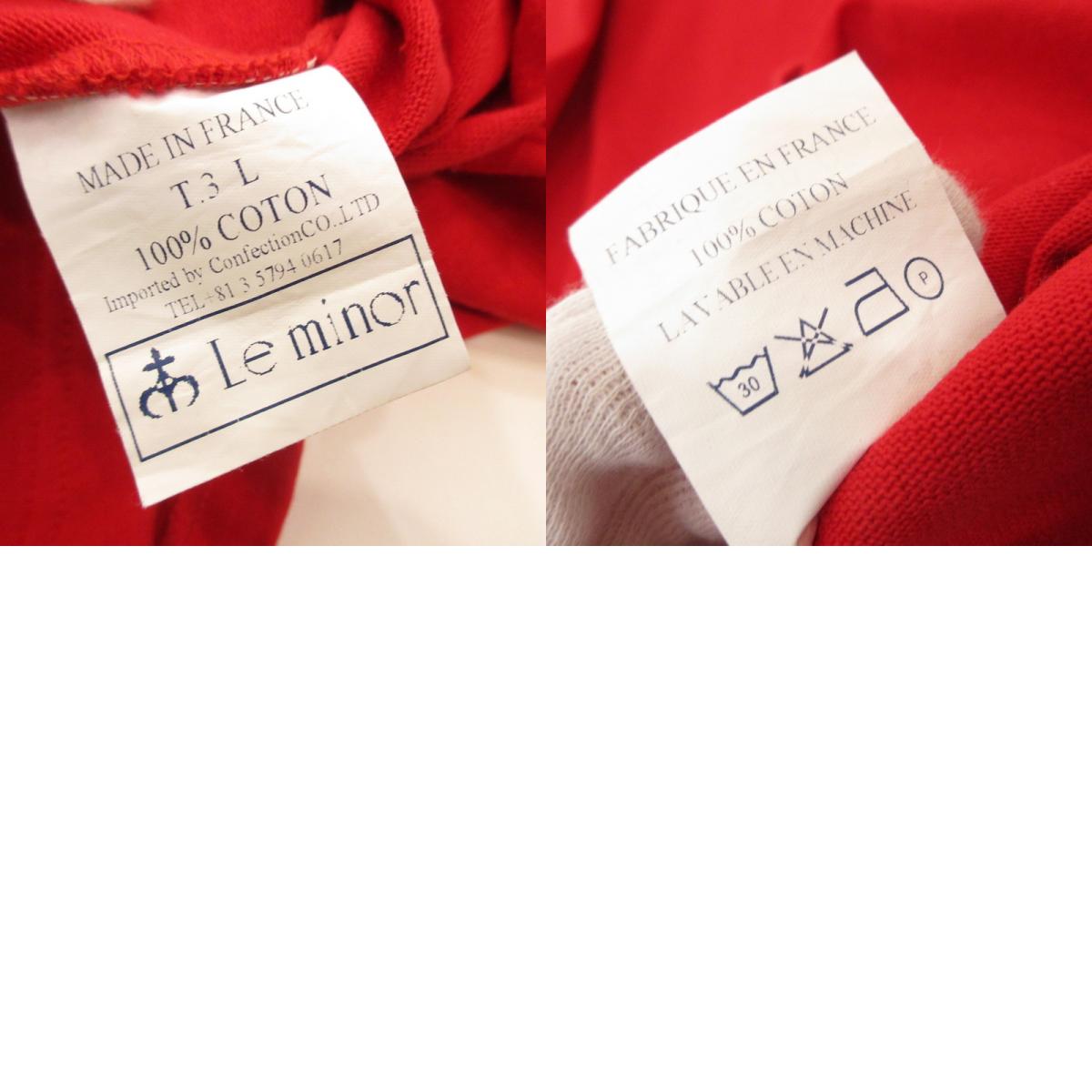 Le Minor | Le Minor EVERY DAY Cut and Sewn Red Size: L