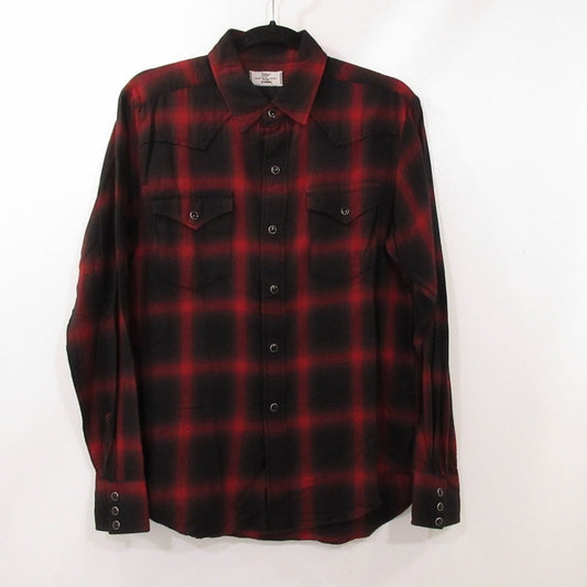 【中古】Rags McGREGOR | ラグスマックレガー OMBRE CHECK RC SHIRTS 長袖シャツ 211176601 サイズ:M