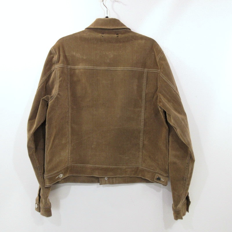 【中古】AMIRI | アミリ LOCKED MA TRUCKER その他アウター SRPS24MDT004 国内正規品 ブラウン サイズ:XL