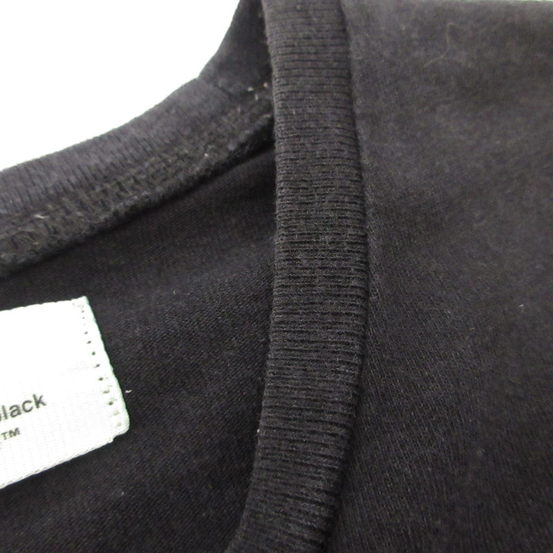 【中古】OFF-WHITE | オフホワイト SUMMER L/S TEE 長袖Tシャツ OMAB001R19185009 並行品 ブラック サイズ:XL