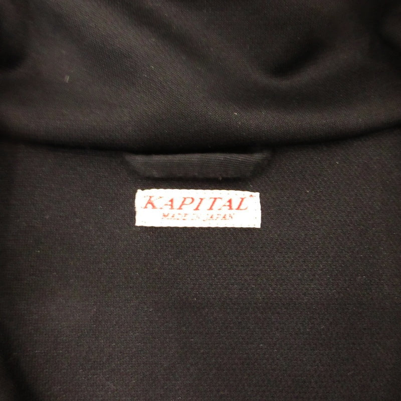 【中古】KAPITAL | キャピタル スムースジャージー KOCHI & ZEPHYR ジャージ K2304LC093 ブラック サイズ:3