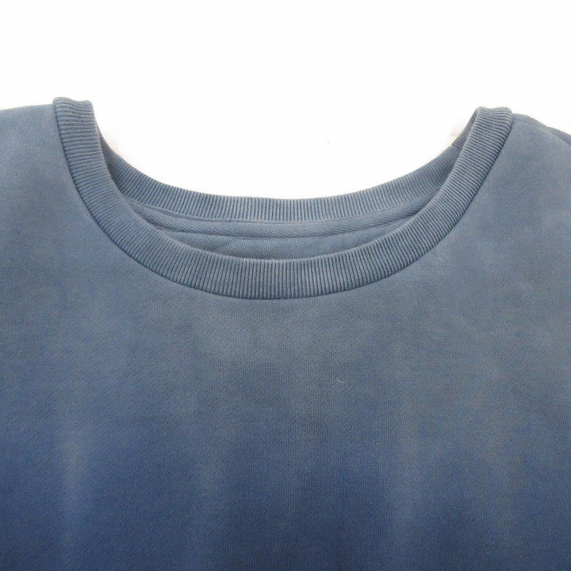 【中古】 スウェット ブルー
