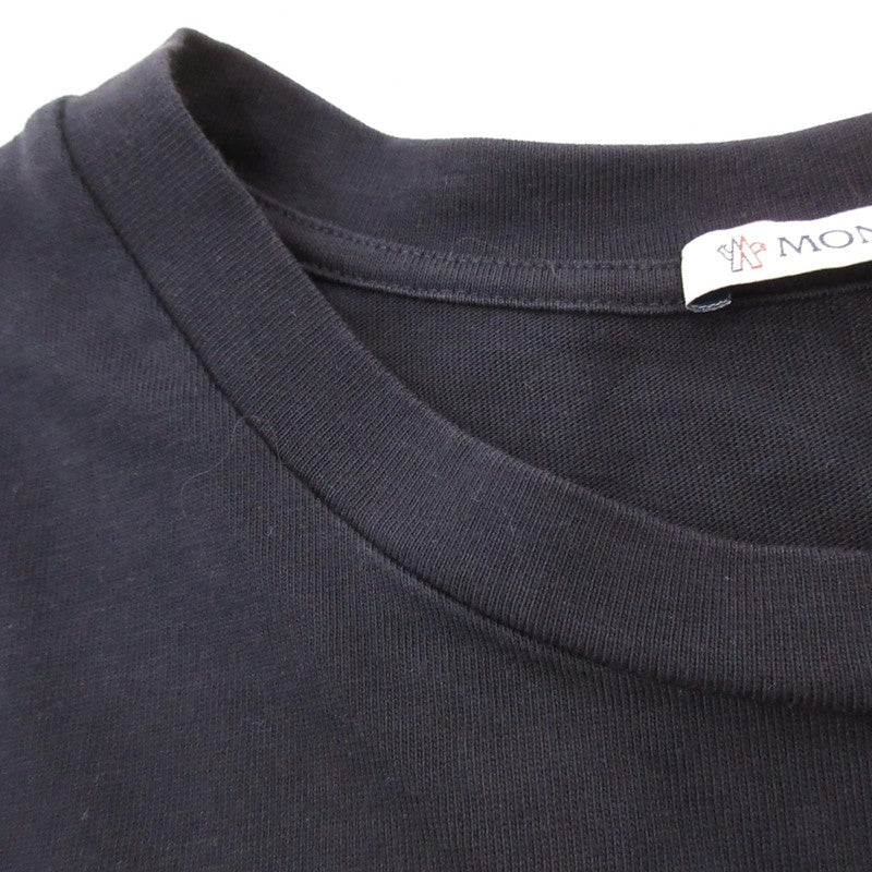 【中古】MONCLER | モンクレール 半袖Tシャツ 8C00043 8390T 国内正規品 ネイビー サイズ:S