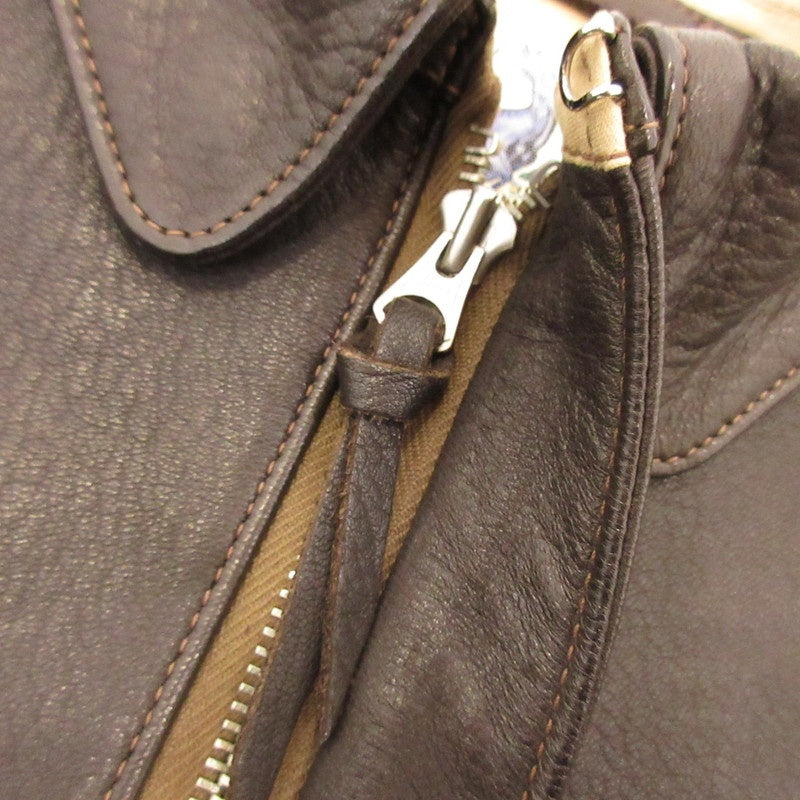 【中古】The REAL McCOY'S | ザリアルマッコイズ A-2 DEERSKIN レザー MJ17001 ブラウン サイズ:40