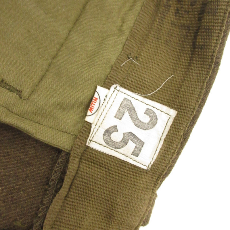 【中古】MILITARY衣料 | ミリタリーイリョウ M52 Wool Trousers パンツ フランス軍 オリーブ