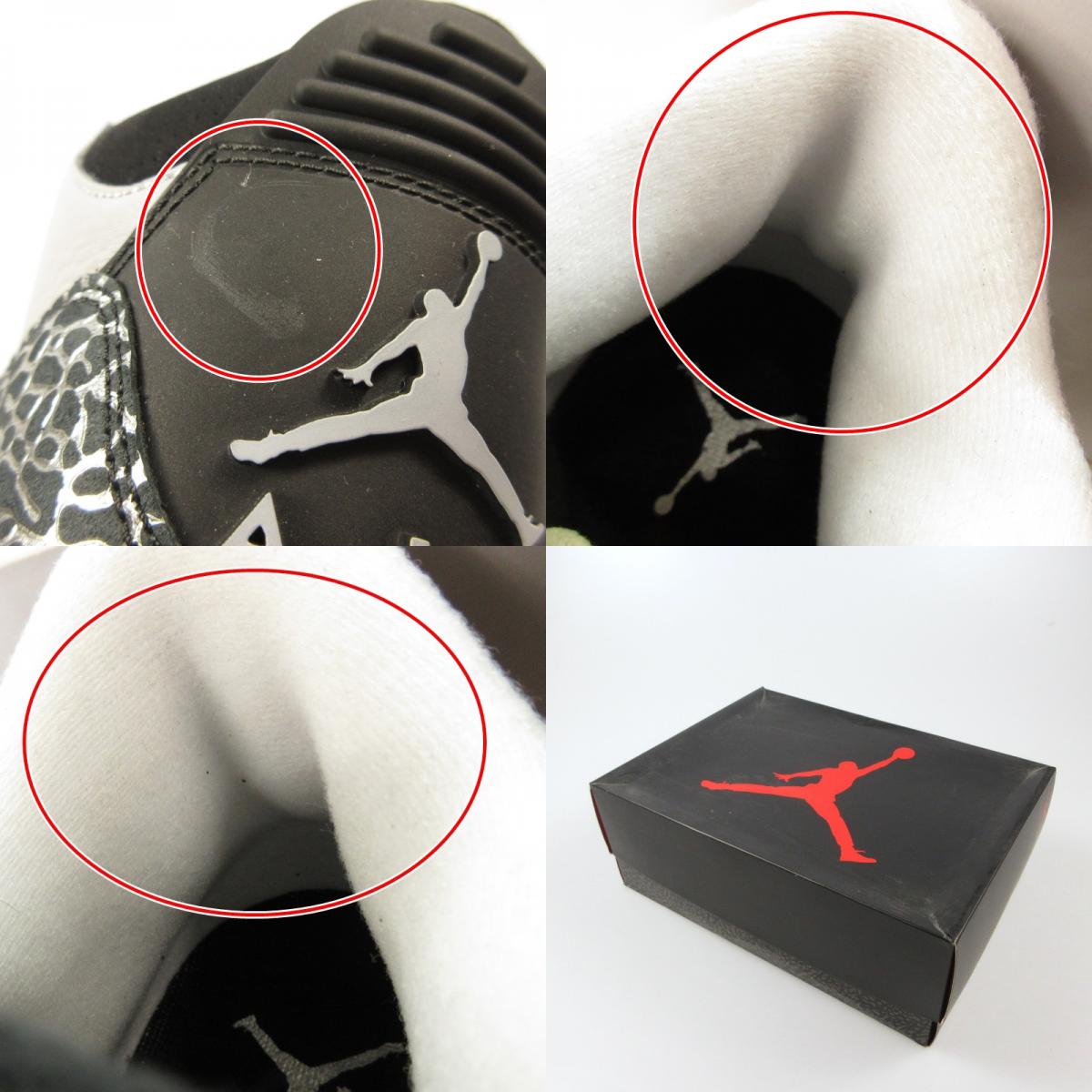 【中古】NIKE | ナイキ Air Jordan 3 Retro 'Wolf Grey' スニーカー 136064-004 グレー 28.5cm