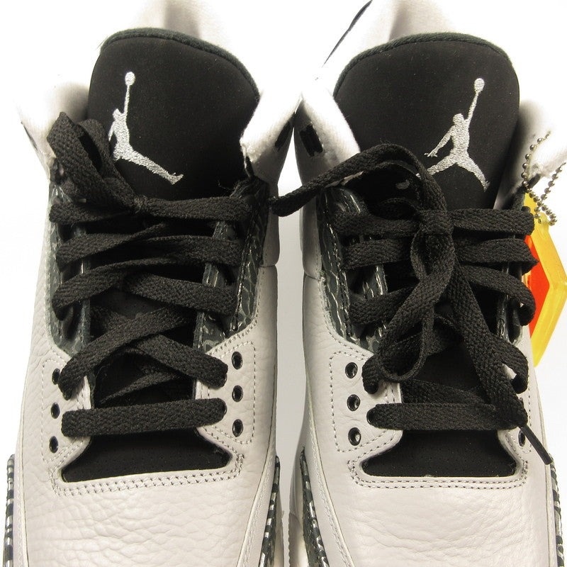 【中古】NIKE | ナイキ Air Jordan 3 Retro 'Wolf Grey' スニーカー 136064-004 グレー 28.5cm