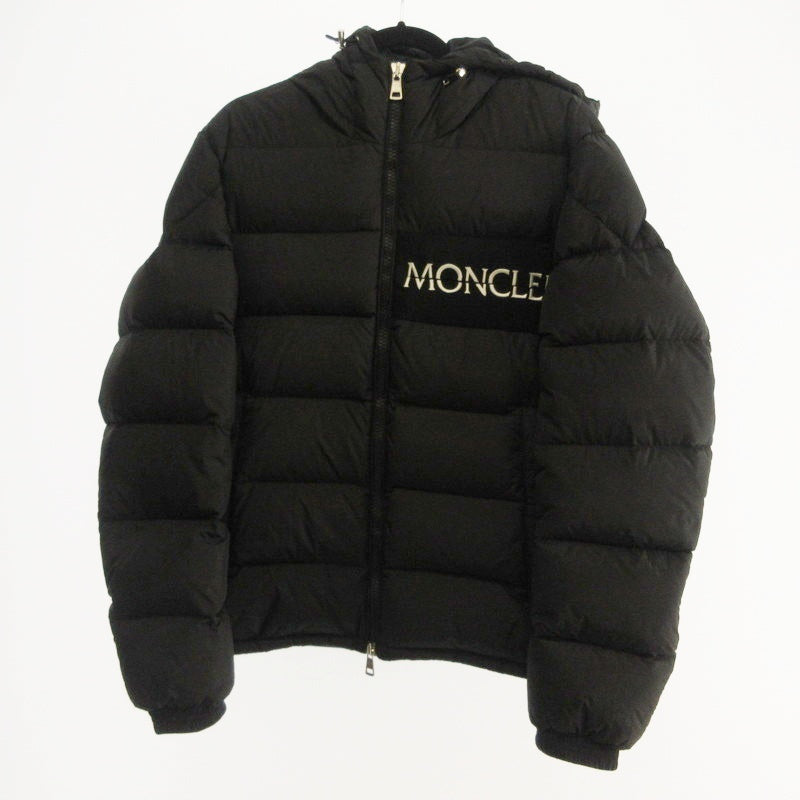【中古】MONCLER | モンクレール AITON ダウンジャケット D20914188405 国内正規品 ブラック サイズ:3