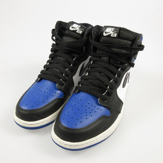 【中古】NIKE | ナイキ AIR JORDAN 1 RETRO HIGH OG ROYAL TOE スニーカー 555088-041 ブルー 27.5cm