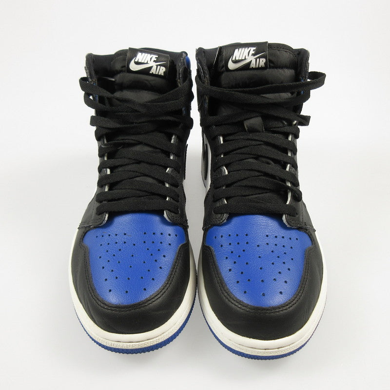 【中古】NIKE | ナイキ AIR JORDAN 1 RETRO HIGH OG ROYAL TOE スニーカー 555088-041 ブルー 27.5cm