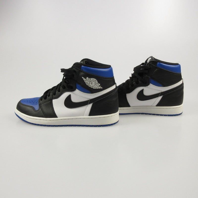 【中古】NIKE | ナイキ AIR JORDAN 1 RETRO HIGH OG ROYAL TOE スニーカー 555088-041 ブルー 27.5cm