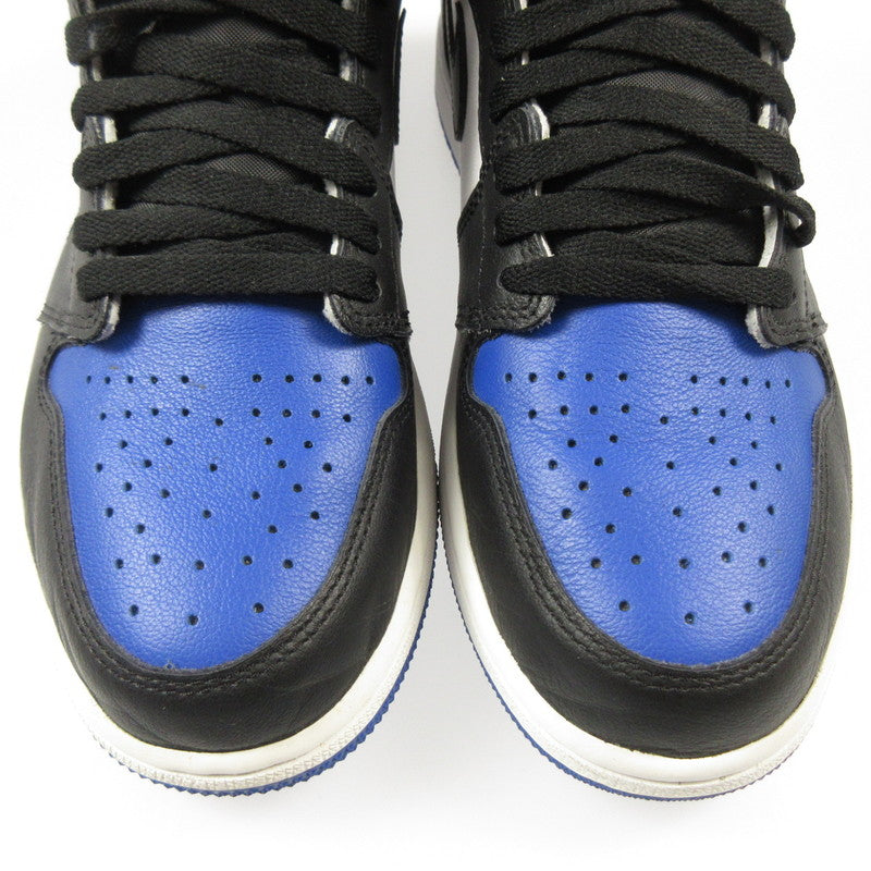 【中古】NIKE | ナイキ AIR JORDAN 1 RETRO HIGH OG ROYAL TOE スニーカー 555088-041 ブルー 27.5cm