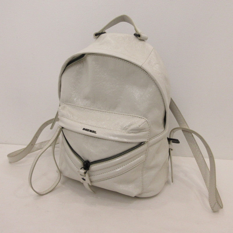 【中古】DIESEL | ディーゼル LE-ZIPPER リュック・デイパック ホワイト