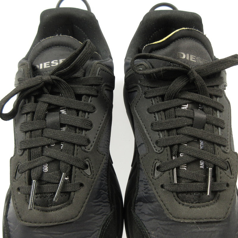 【中古】DIESEL | ディーゼル S-SERENDIPITY LC スニーカー Y02351 ブラック 25.5cm