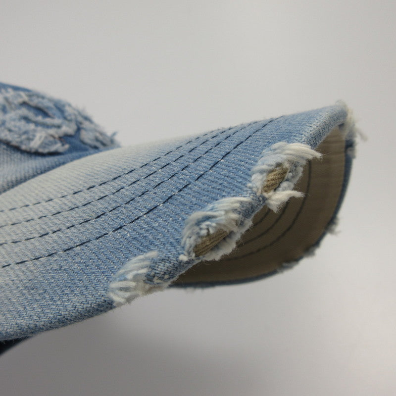 【中古】 Rose Denim Ballcap キャップ ライトブルー
