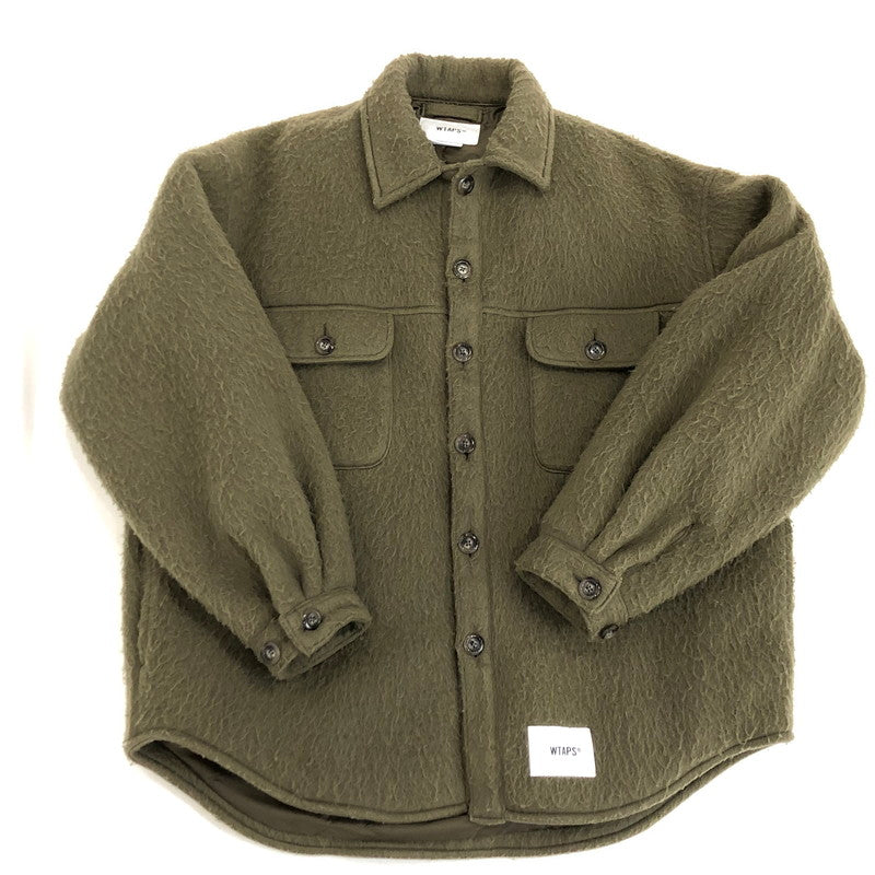 【中古】W)TAPS | ダブルタップス WCPO 01 JACKET/WOPO. SHGY その他アウター 222WVDT-JKM03 2022A/W カーキ サイズ:1