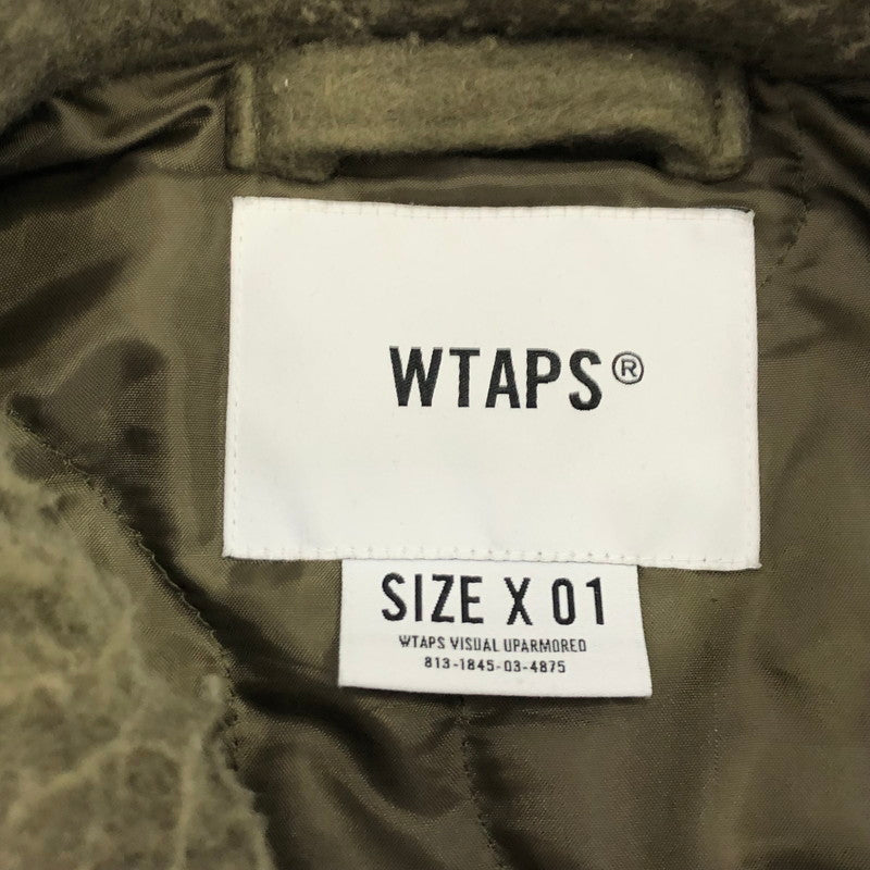【中古】W)TAPS | ダブルタップス WCPO 01 JACKET/WOPO. SHGY その他アウター 222WVDT-JKM03 2022A/W カーキ サイズ:1