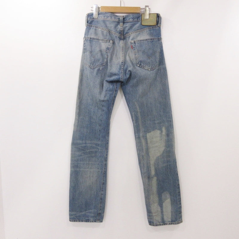 【中古】Levi's VintageClothing | リーバイスヴィンテージクロージング 501XX 1947年復刻 デニムパンツ 47501-0197 リペア加工 ライトブルー