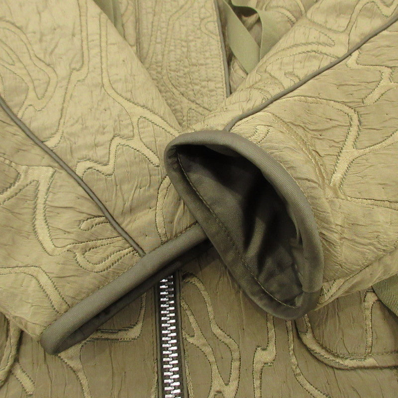 【中古】TODAYFUL | トゥデイフル JACQUARD PIPING BLOUSON その他アウター 12510204 カーキ サイズ:36