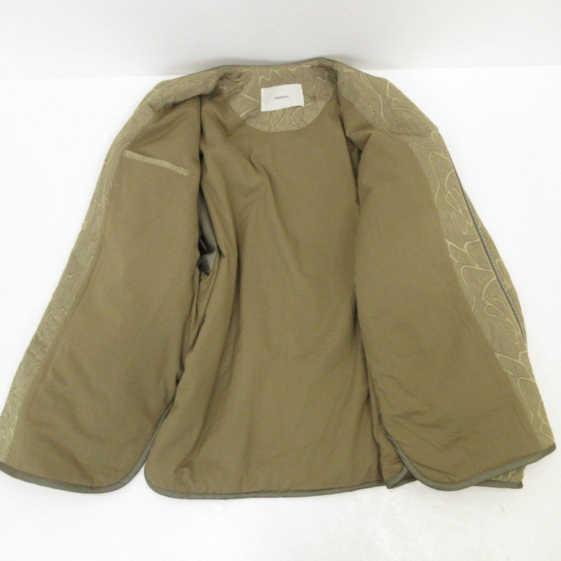 【中古】TODAYFUL | トゥデイフル JACQUARD PIPING BLOUSON その他アウター 12510204 カーキ サイズ:36