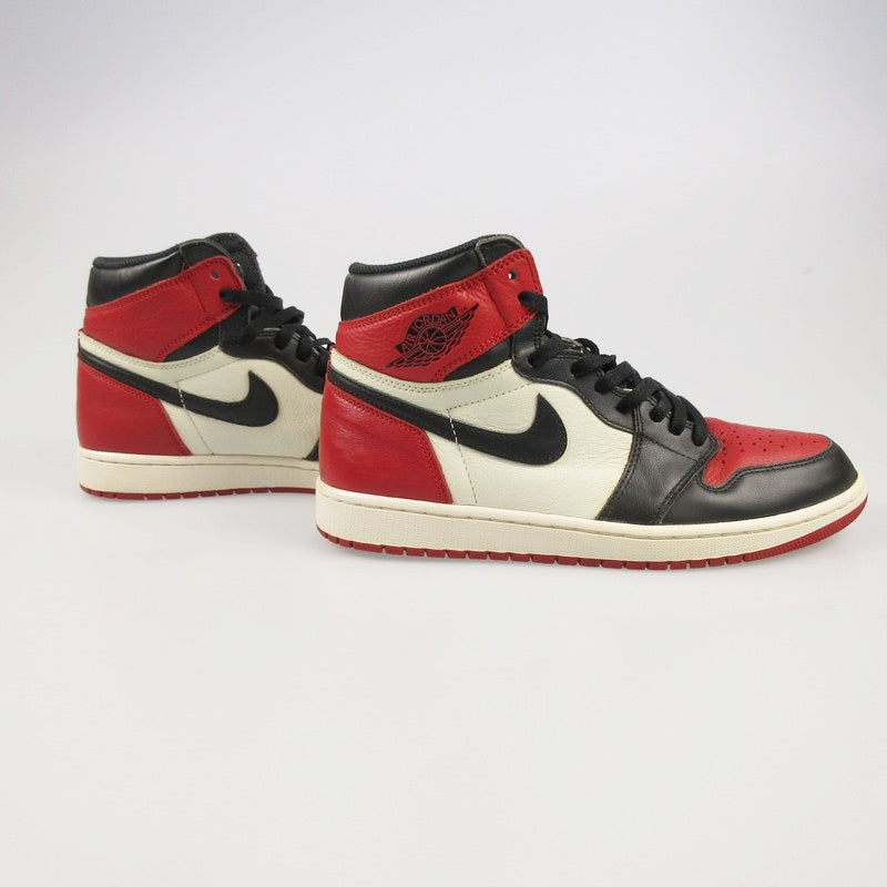 【中古】NIKE | ナイキ AIR JORDAN 1 RETRO HIGH OG GYM RED スニーカー 555088-610 レッド 28.5cm